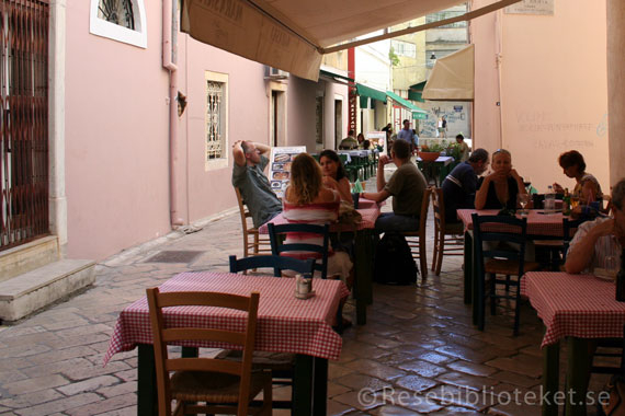 Mat och dryck i Kroatien - restaurang
